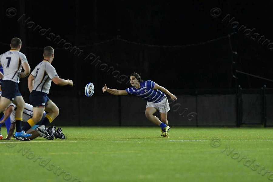 Wheaton Men\'s Rugby vs Mass Maritime.  Photo by Keith Nordstrom